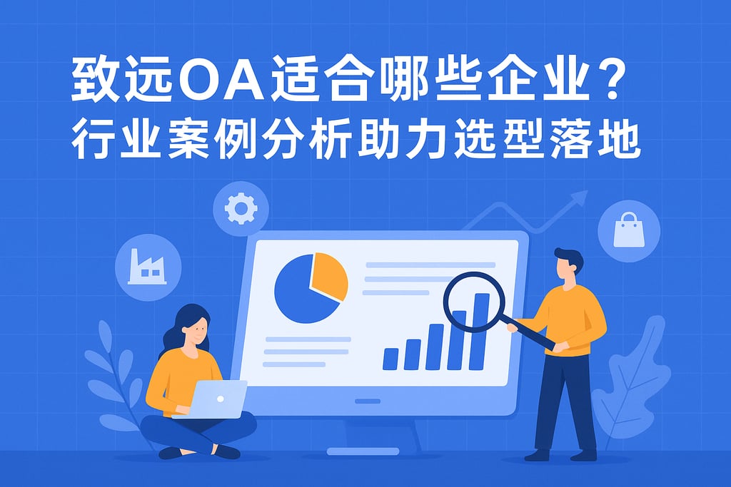 致远OA适合哪些企业？行业案例分析助力选型落地"